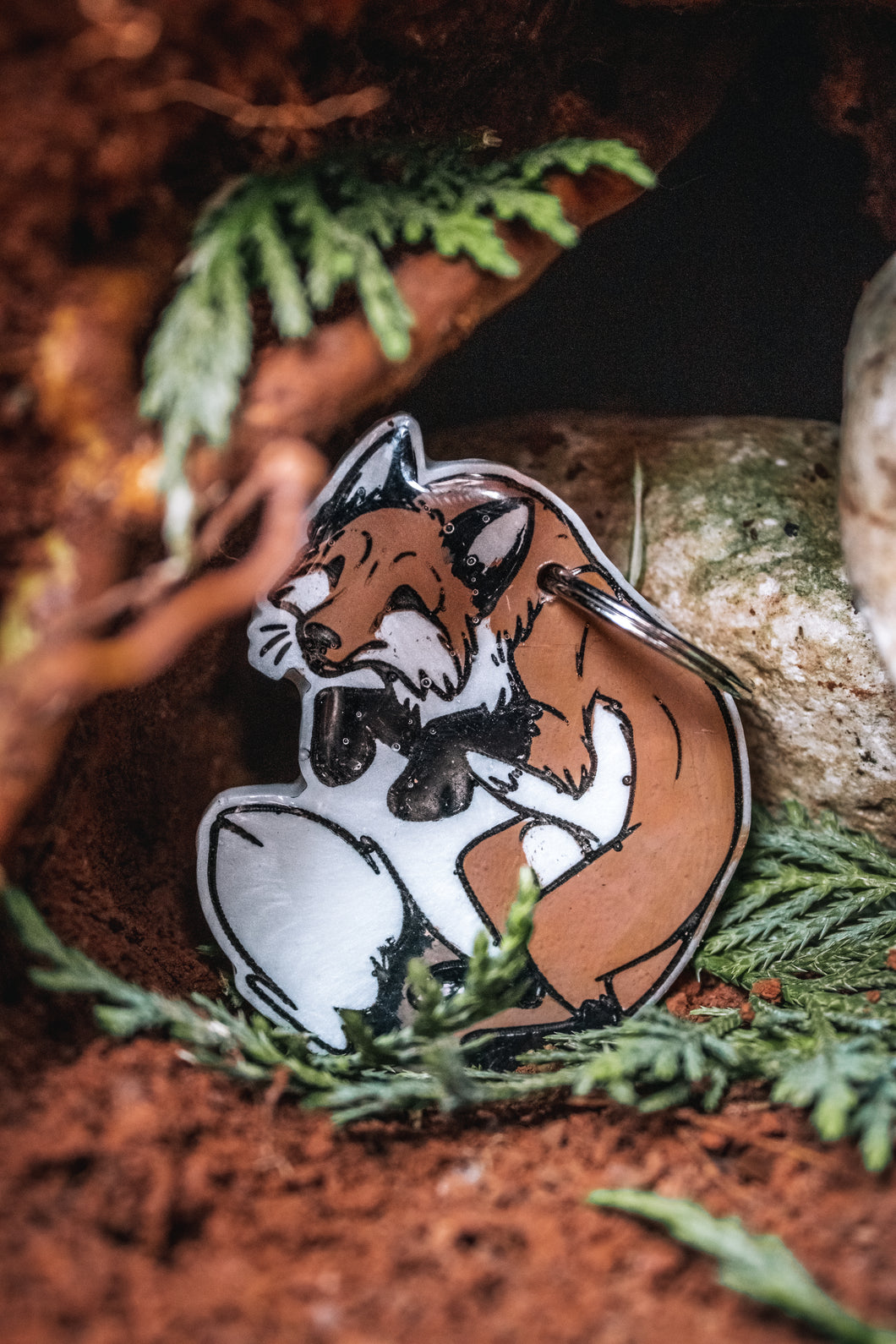 Jumping Fox (Large, 2 inches)